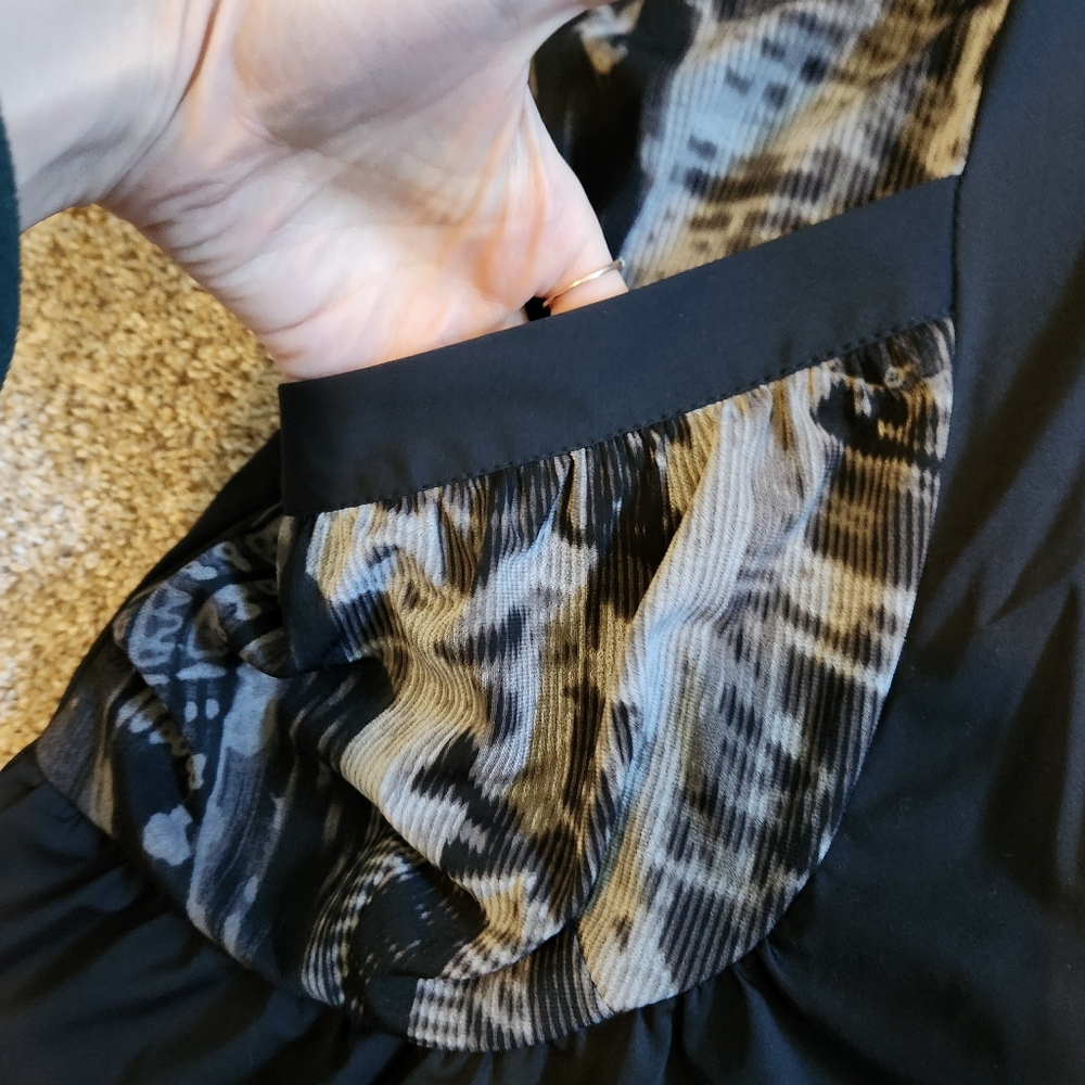 Joseph Ribkoff 3/4 Sleeve Long Zip Up Jacket - Picture 2 of 8